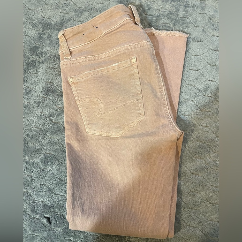 American Eagle Outfitters dusty pink Jeggings